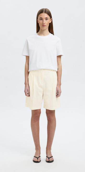 Produktbild Selected Femme Baumwollmix Højtaljede shorts (34)