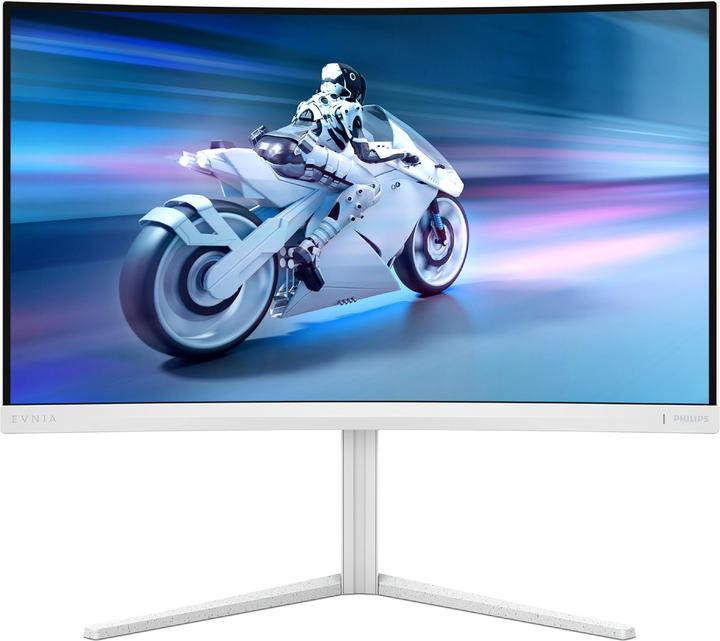 Philips Evnia 27M2C5501 - Monitor da gioco curvo QHD da 27 pollici, bianco (2560 x 1440 pixel, 27")