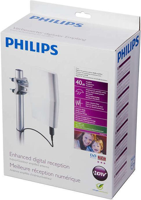 Actual product image Philips Sdv8622/12 (Monopole antenna, 40 dB, DVB-T / -T2)