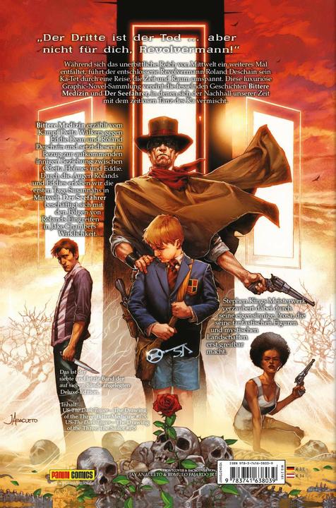 Immagine prodotto Panini Stephen Kings Der Dunkle Turm Deluxe (Tedesco, Cory Hamscher, Re Stefano, Pietro Davide, Pettirosso pelliccia, Jonathan Marks, Juanan Ramírez, 2024)