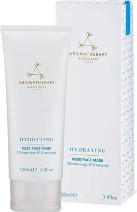 Actual product image Aromatherapy Associates Hydrating Rose Face Mask with Aloe Vera, Sodium Hyaluronate and Rose Water 100ml (100 ml)