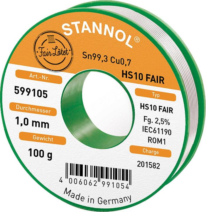 Produktbild Stannol HS10 Lötzinn (Lötspulenkit)