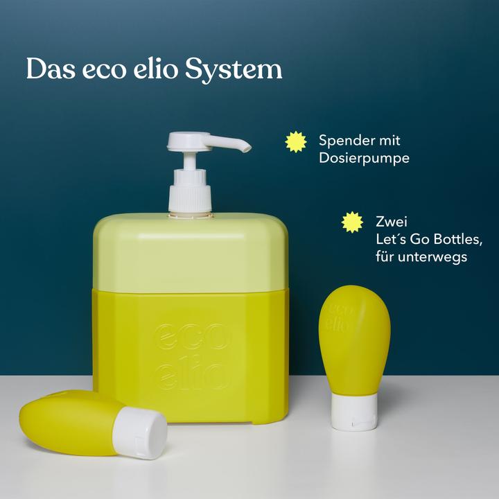 Produktbild Eco Elio Alles Routine Dispenser (Sonnencreme, SPF 50+, 250 ml, 775 g)