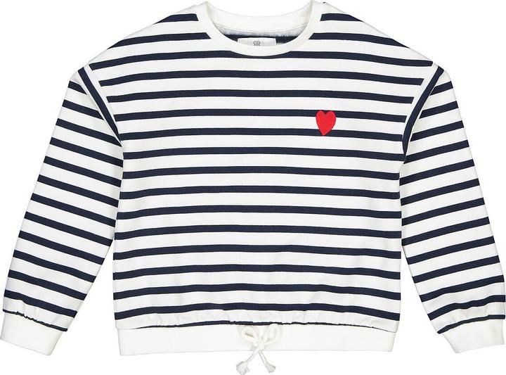 Produktbild La Redoute Collections Gestreiftes Sweatshirt mit rundem Ausschnitt (134)