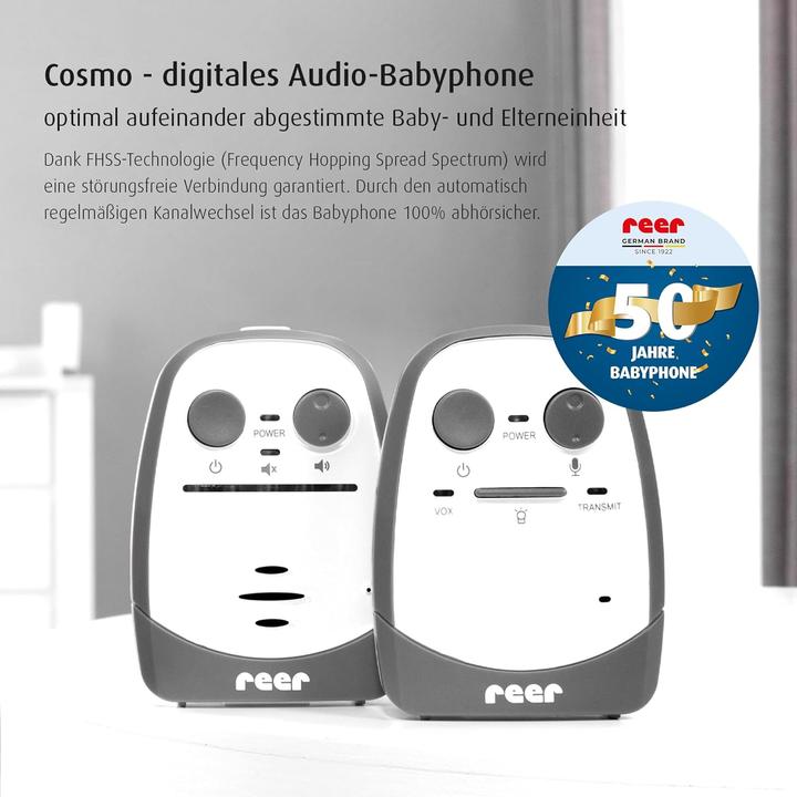 Actual product image Reer Cosmo Audio baby monitor (Baby Monitor Audio, 600 m)