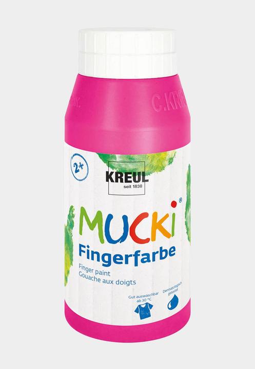 Productafbeelding Mucki Vingerverf (Roze, 750 ml)