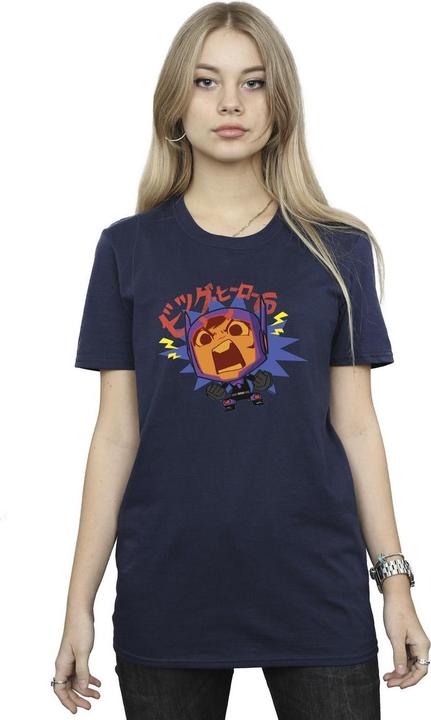 Produktbild Disney Big Hero 6 Baymax Hiro Angry Manga TShirt (S)