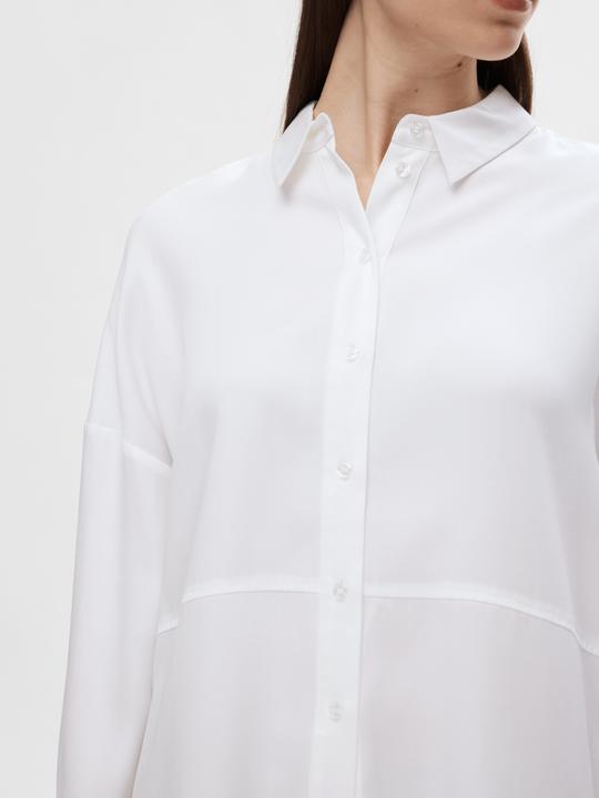 Actual product image Selected Femme Overcut shoulders shirt (38)