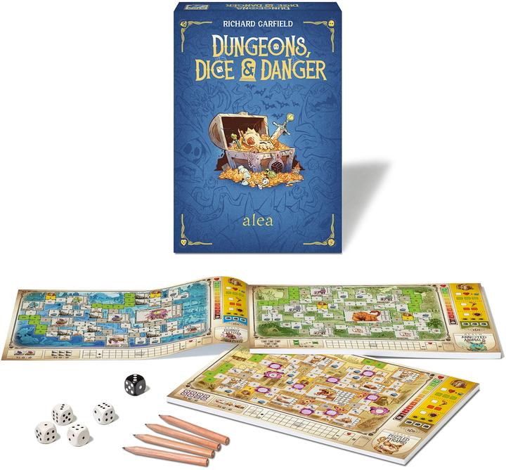 Image du produit Ravensburger Donjons, dés et danger (Espagnol, Français, Italien, Allemand, Multilingue)