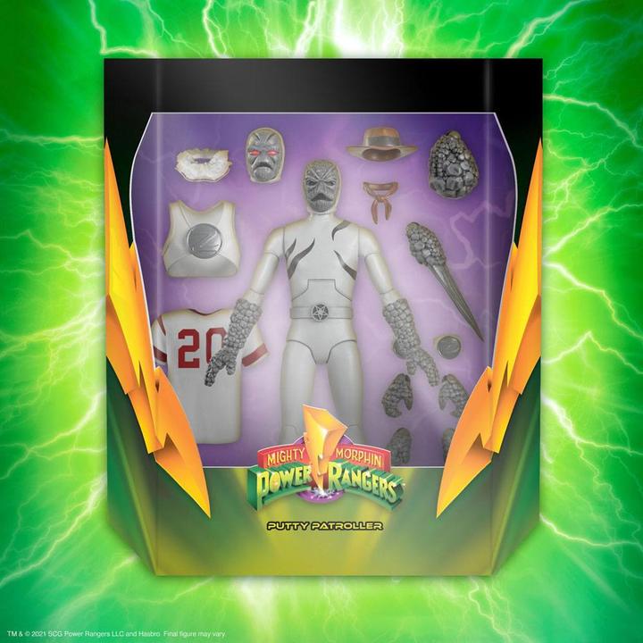 Actual product image Super7 Mighty Morphin Power Rangers figurine Ultimates Putty Patroller 18 cm
