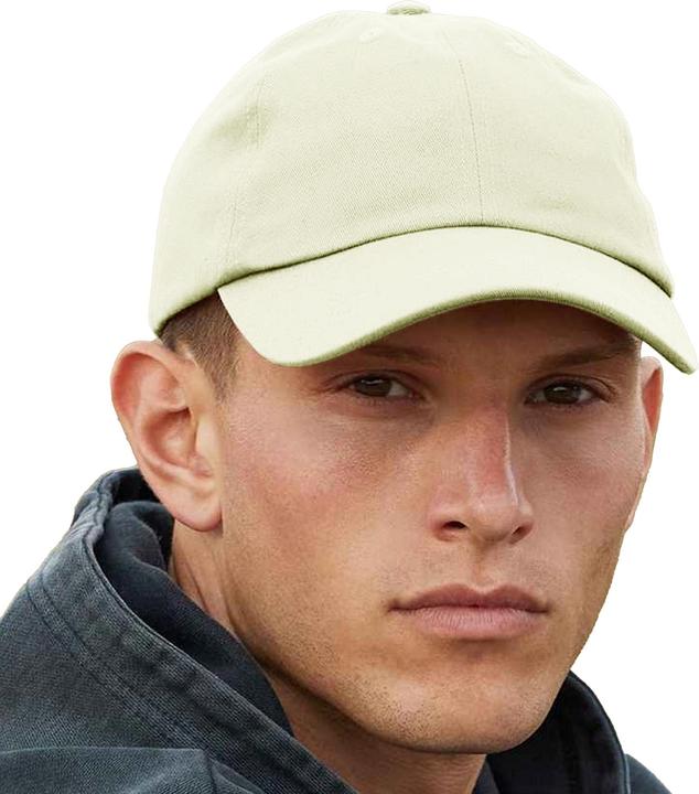 Actual product image Beechfield Unisex Adult Organic Cotton Baseball Cap (One size)