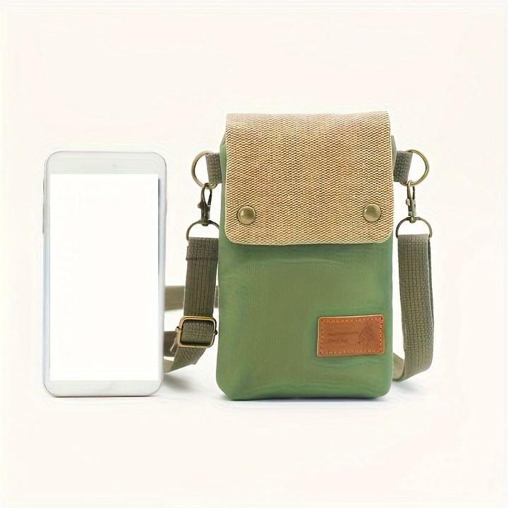 Produktbild Only-Bags.Store Mode Umhängetasche, Handytasche, Umhängetasche, kleine Retro-Tasche, tragbare Reisetasche