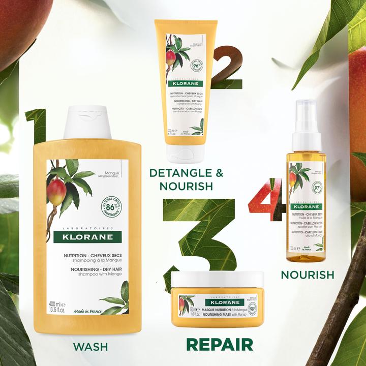 Produktbild Klorane Nährende Maske mit Mango (150 ml)
