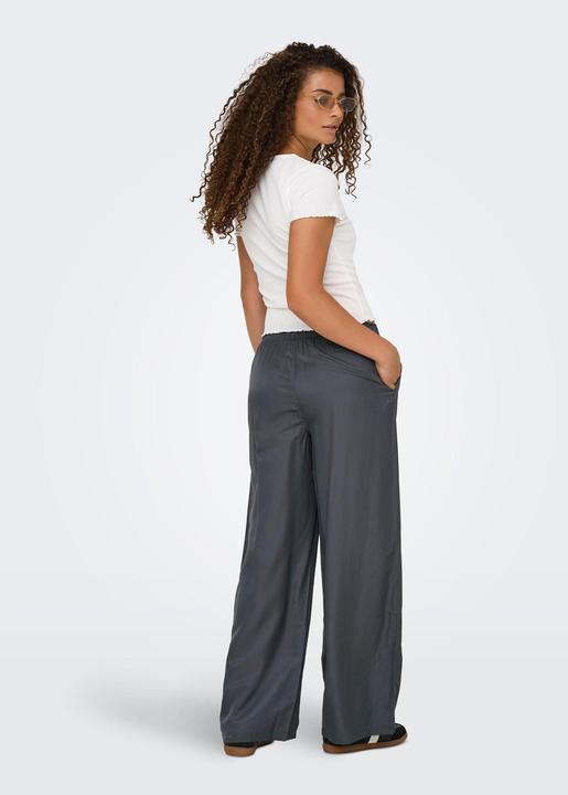Actual product image Only Wide leg cut Mid waist trousers Trousers (L)