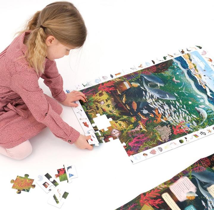 Image du produit Czuczu 5902983490708 puzzle Contour 84 pc(s) Underwater (84 pièces)
