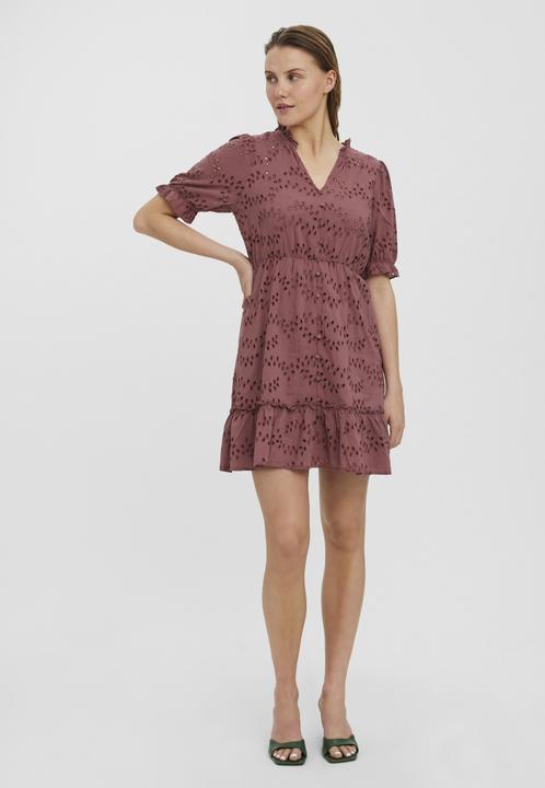 Immagine prodotto Vero Moda Abito corto in broderie anglaise (XS)