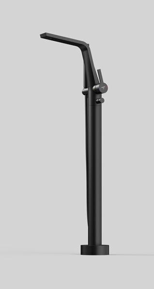 Produktbild Steinberg Serie 260 Wannenarmatur, freistehend, mit Handbrause, H: 969mm, Ausladung 220mm, 2601162