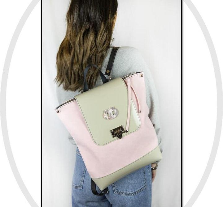 Produktbild Tooitaly Fashion Rucksack Upcycling aus recycelten PET-Flaschen aus dem Meer No.26 Hand Made in Ital