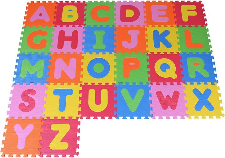 Immagine prodotto Knorrtoys Tappetino per puzzle - "Alfabeto"/26 pezzi/32 cm (160 x 160 cm)