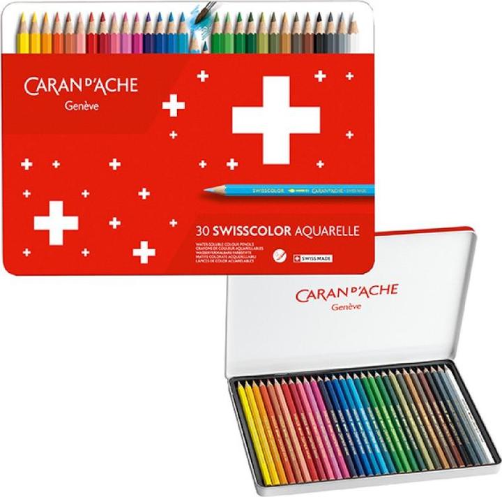 Produktbild Caran d'Ache Farbstifte SWISSCOLOR 30 (Multifarbig, 30 x)