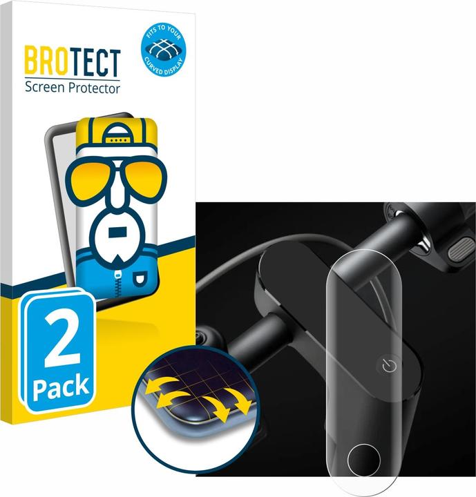 Image du produit BROTECT Film de protection plein écran Film de protection d'écran clair transparent