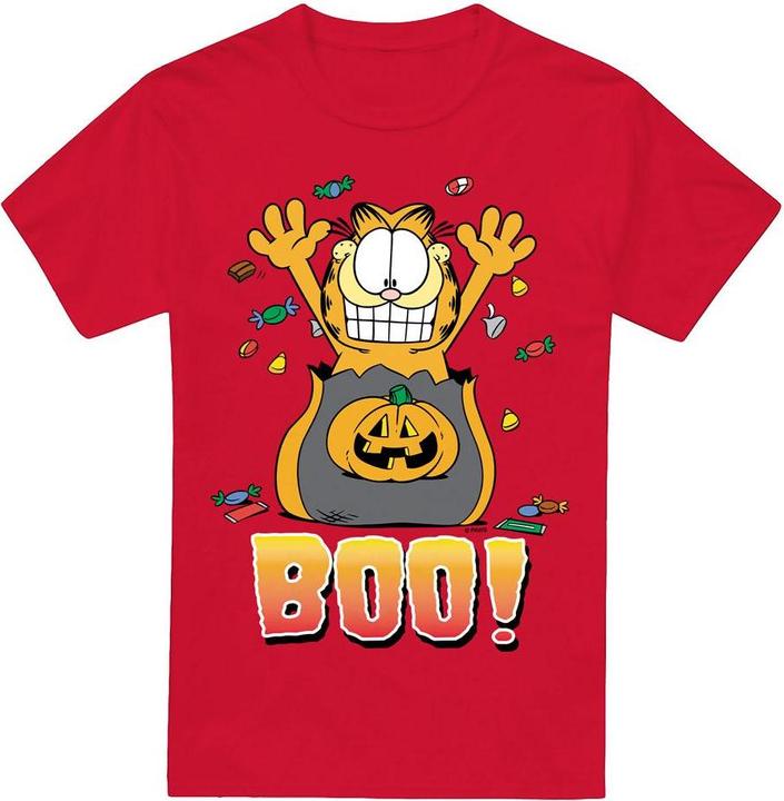 Actual product image Garfield Mens Boo! T-Shirt (4XL)