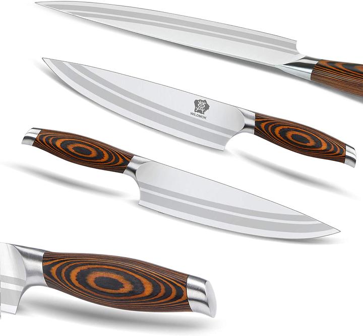 Image du produit Wildmok Set de 5 couteaux de cuisine (21 cm)
