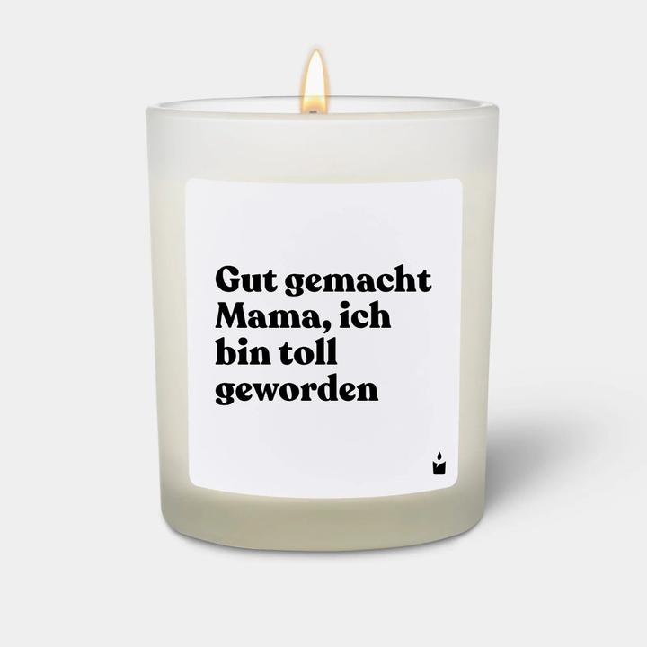 Produktbild Chatty Candles Duftkerze Flowery Gut gemacht Mama, ich bin toll geworden