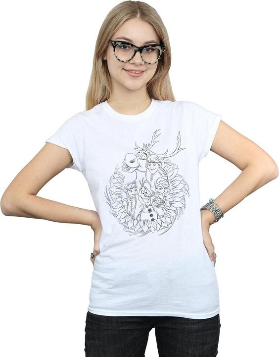 Produktbild Disney Frozen Friends Wreath TShirt (L)