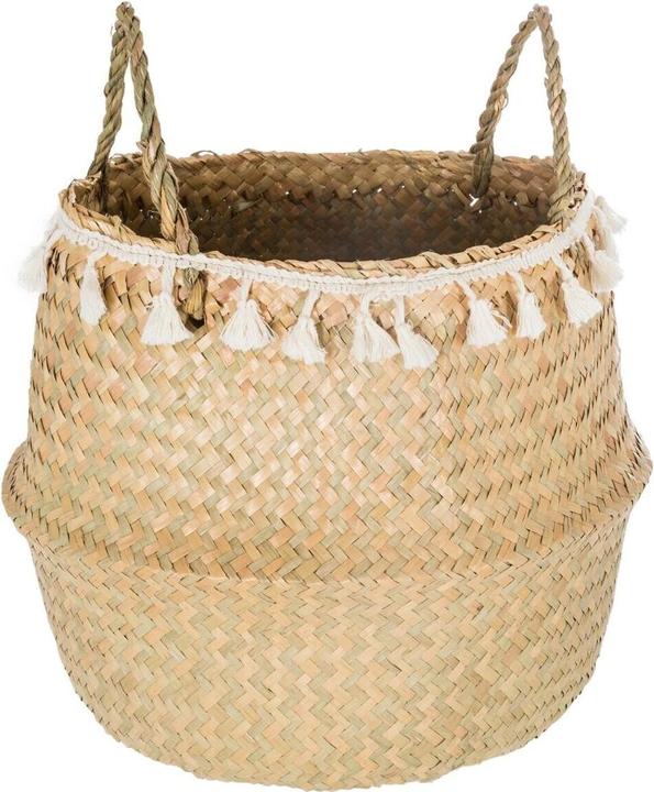 Atmosphera korb seagr Teller faltbare pompons mm, sand (1 x)