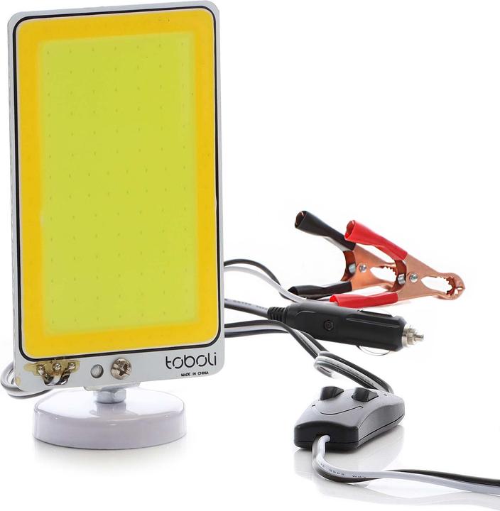 Image du produit Wiltec Lampe télescopique 12V LED V1 Lumière avec Support magnétique pour Camping Tente Excursions