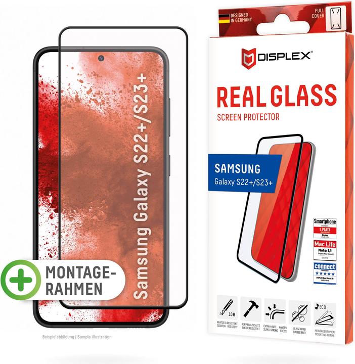 Productafbeelding Displex Premium glas, volledig gepantserd glas (1 Stuk, Samsung Galaxy S22 5G, Samsung Galaxy S23+)