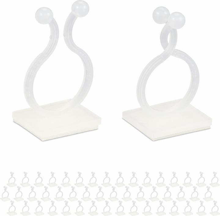 Produktbild Relaxdays 240x Pflanzenclips (2.20 cm, 1.80 cm)