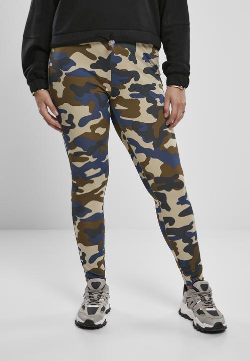 Actual product image Urban Classics Ladies High Waist Camo Tech Leggings (S)