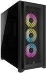 Productafbeelding Corsair iCUE 5000D RGB Airflow (mATX, Mini-ITX, ATX, E-ATX)