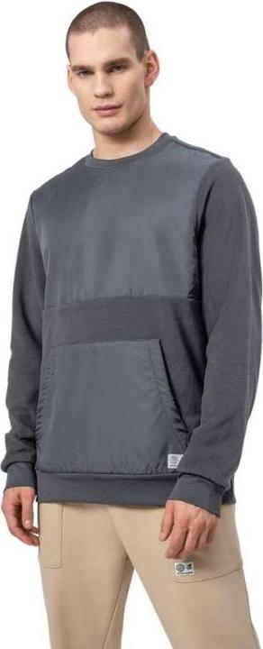 Actual product image 4F Men's shirt anthracite H4Z22 BLM010 (M) (M)