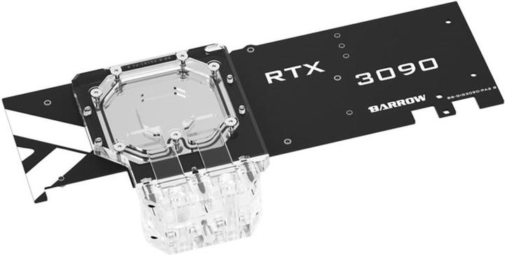 Barrow Backplate attivo RTX 3080/90 Gaming OC RGB - Acrilico