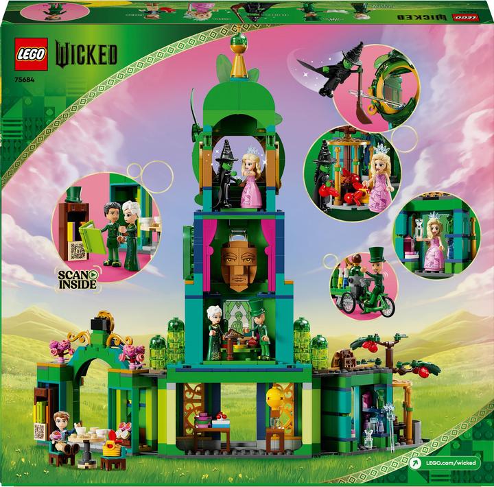 Produktbild LEGO Willkommen in Emerald City (75684, LEGO Wicked)