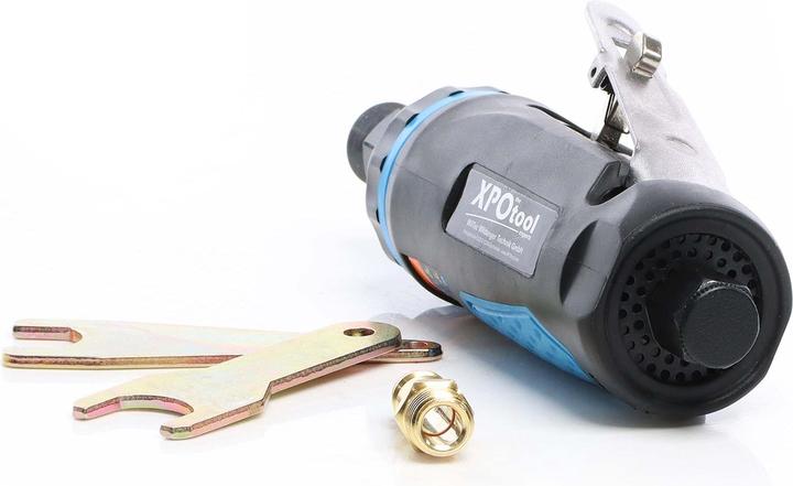 Actual product image Wiltec XPOtool Mini Air Die Grinder 168mm with 22000rpm and 6.3bar for Sanding, Polishing, Honing etc.