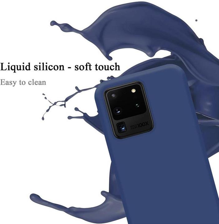 Actual product image Cadorabo TPU Liquid Silicone Case Cover (Samsung Galaxy S20 Ultra)