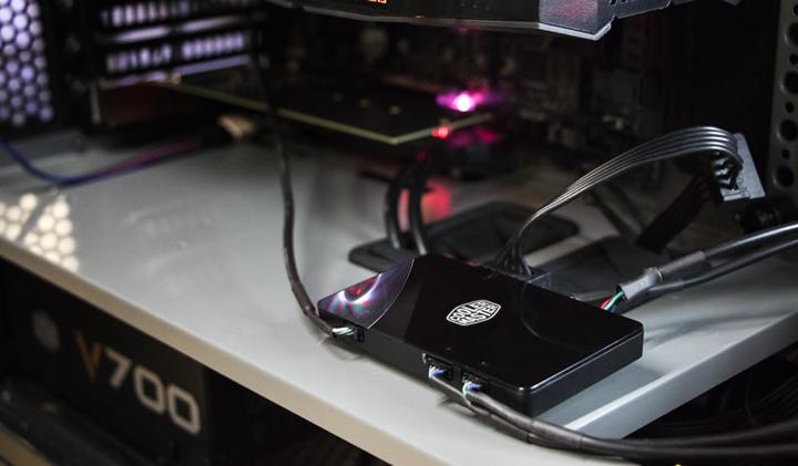 Actual product image Cooler Master RGB controller (Multicoloured)