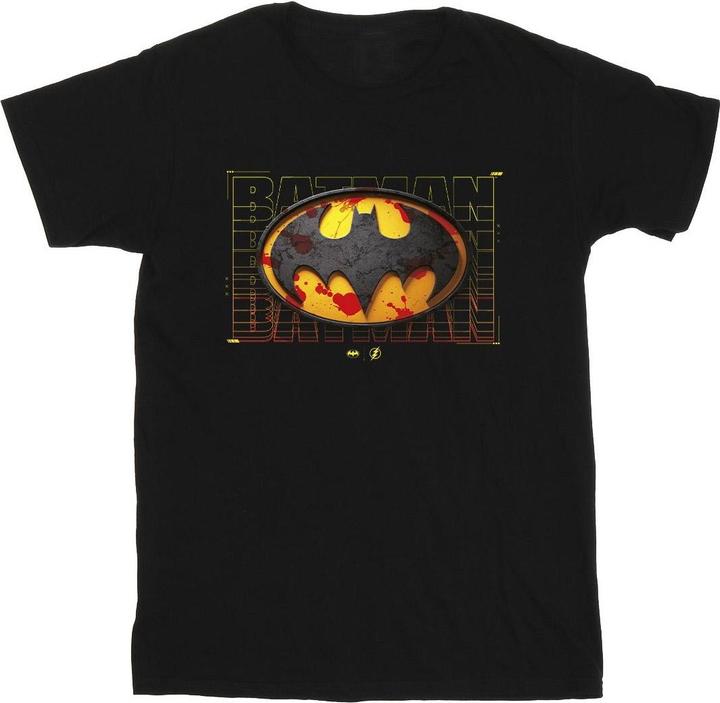 The Flash Batman Red Splatter TShirt (5XL)