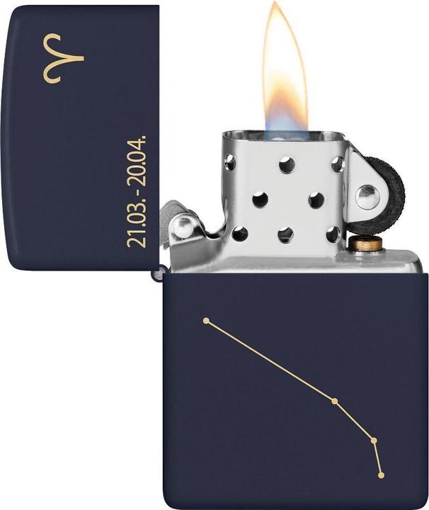 Actual product image Zippo Zodiac Aries Design.60006932
