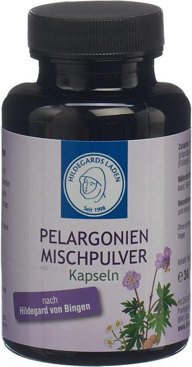 Produktbild Hildegards Laden Pelargonien Mischpulver Kapseln Kaps (90 Stück, Kapseln, 64 g)