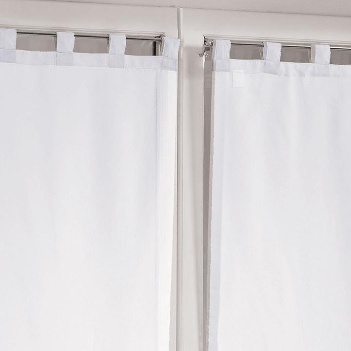 Produktbild Casativo 4er-Set Gardinen, mit Schlaufen (60 x 90 cm)