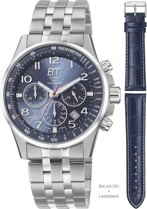 Produktbild ETT EGS-11613-32MS (Digitaluhr, Analoguhr, Funkuhr, Chronograph, 43 mm)