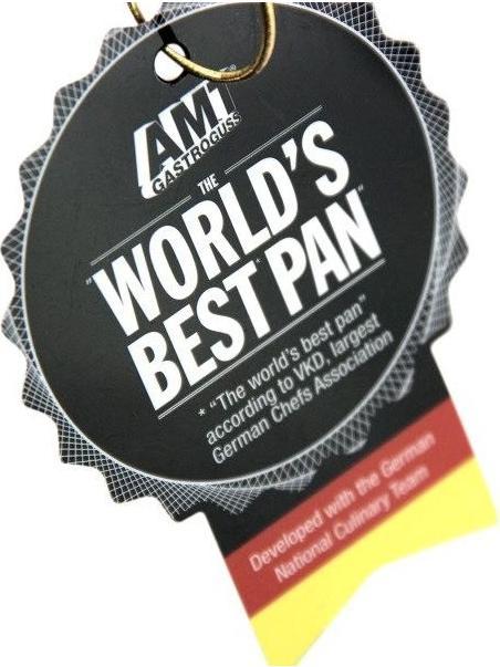 Actual product image AMT Induction corner pan 28 x 28 cm Hheight 9 cm (I-E289) (28 cm, Frying pan, Aluminium)