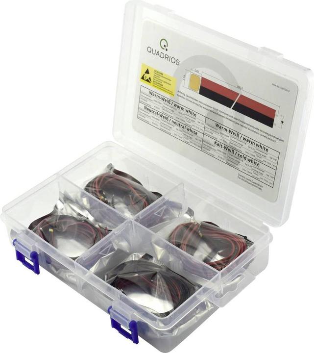 Produktbild Quadrios LED-Sortiment Weiss 150 mA 3.3 V