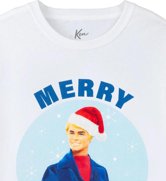 Immagine prodotto Barbie Merry Kenmas Maglietta Uomo (L)