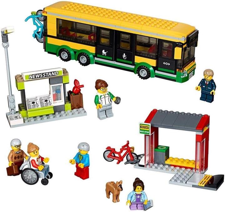 Actual product image LEGO Bus station (60154, LEGO City)